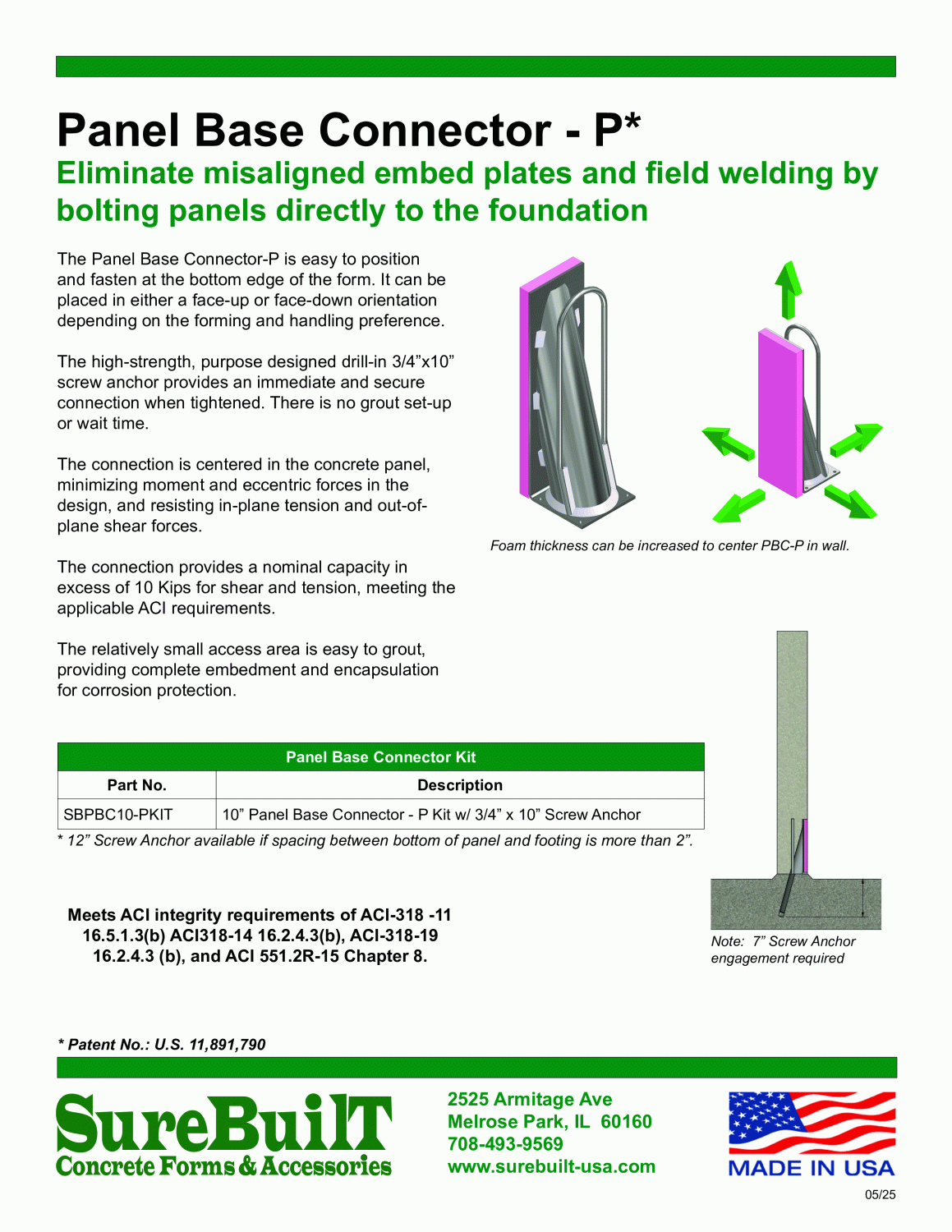 Panel Base Connectors for Data Centers - SureBuilt Concrete Forms ...